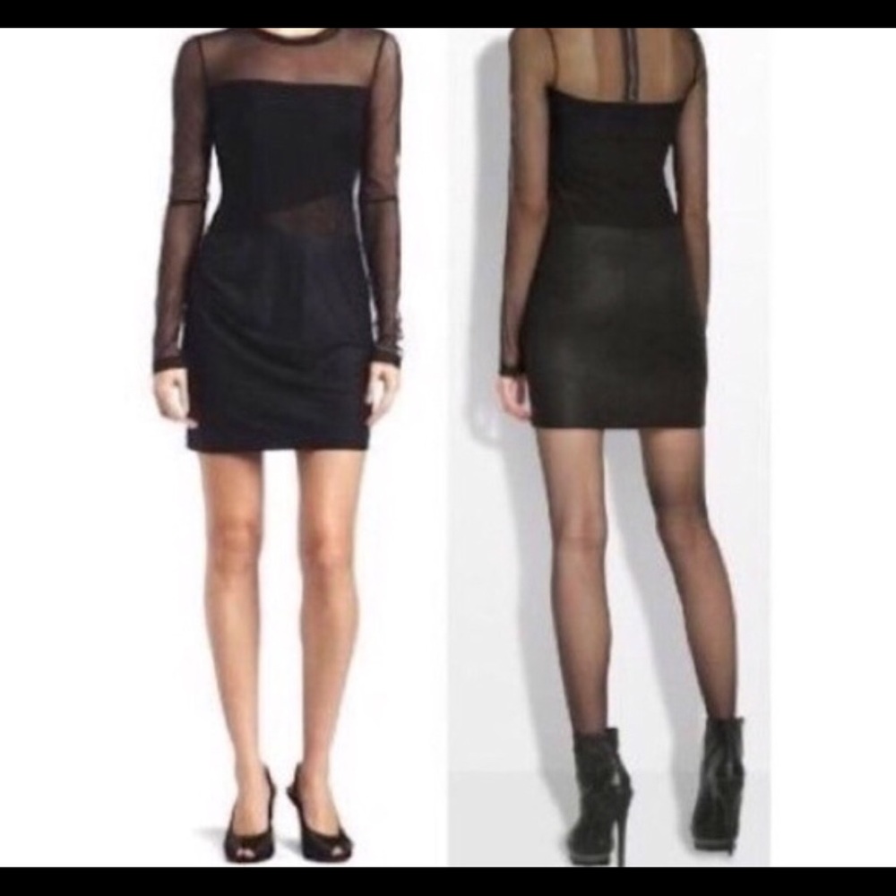 BCBG little black dress size S